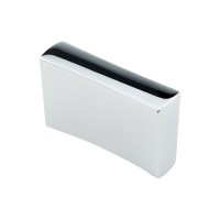 Меблева ручка D-070/32 G2 хром ручка-накладка DC (SL)