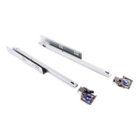 Направляющая скрытого монтажа 18мм L-450 частичного выдвижения G80C-450-H-X