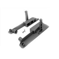 Серое крепление передней панели на1 круглый релинг M02011(H11) для внут - го ящика