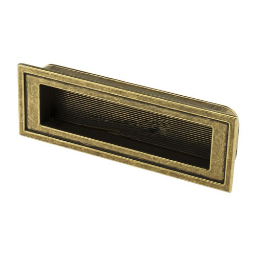 Меблева ручка D-105/96 G4 бронза стара ручка-врізна DC (OL) - 88111