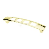 Меблева ручка DRR 08/128 G3 золото ручка-дуга DC (SL)