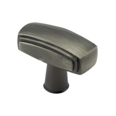 Меблева ручка KR 53 G16 нікель темний ручка-кнопка DC (SL)