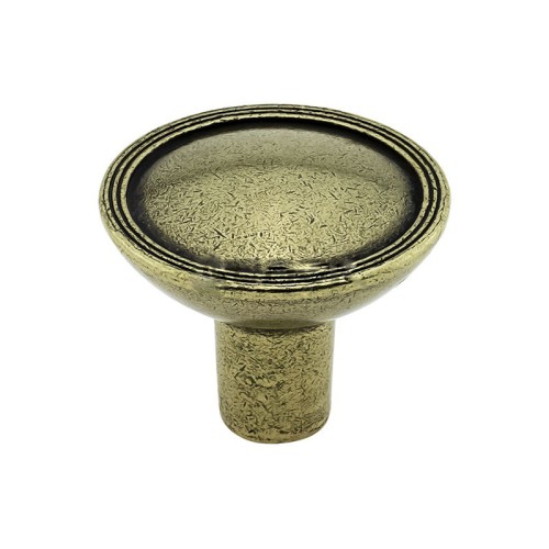 Меблева ручка K-105 G4 бронза стара ручка-кнопка DC(OL) - 18456