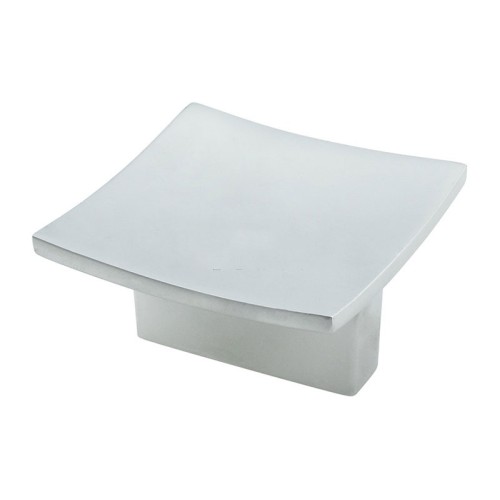 Меблева ручка K-728 G6 хром матовий (алюміній) ручка-кнопка DC (OL) - 65857