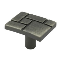 Меблева ручка KL 07 G16 нікель темний ручка-кнопка DC (SL)