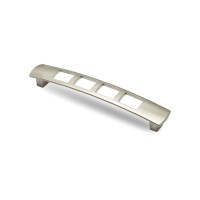 Меблева ручка DRR 08/128 G5 нікель матовий (сатин) ручка-дуга DC (SL)