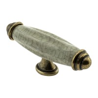 Меблева ручка K-126 G4 бронза стара ручка-кнопка DC (OL)