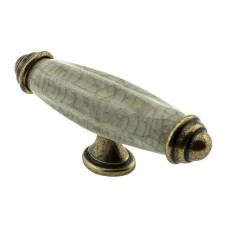 Меблева ручка K-126 G4 бронза стара ручка-кнопка DC (OL)