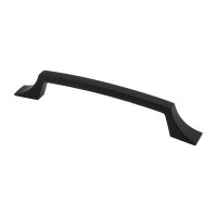 Мебельная ручка DL 41/160 BLK-RM черный матовый ручка-дуга DC (SL)