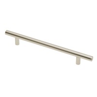 Меблева ручка DR 10/480 G5 нікель матовий (сатин) ручка-рейлінг DC (OL)