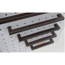 Меблева ручка DL 36M/224 BRNS/AL коричневий структура/алюміній (IC) ручка-дуга DC (SL)