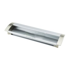 Меблева ручка DU 08/128 G5 нікель матовий (сатин) ручка-врізна DC (SL)