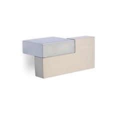 Мебельная ручка K-704/32 G6/G8 хром матовый (алюминий)/никель стальной NW ручка-кнопка DC (SL)