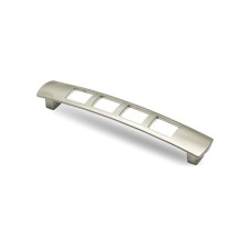 Меблева ручка DRR 08/160 G5 нікель матовий (сатин) ручка-дуга DC (SL)