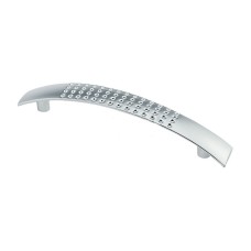 Меблева ручка DN 87/128 G6 хром матовий (алюміній) ручка-дуга DC (OL)