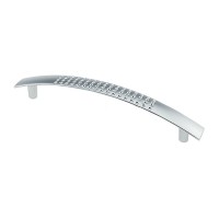 Меблева ручка DN 87/128 G6 хром матовий (алюміній) ручка-дуга DC (SL)