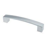 Меблева ручка DL 27/256 G6 хром матовий (алюміній) ручка-дуга DC (SL)