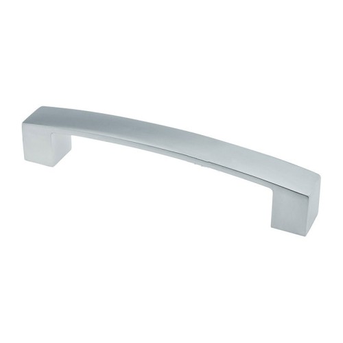 Меблева ручка DL 27/256 G6 хром матовий (алюміній) ручка-дуга DC (SL) - 65728