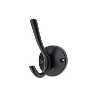 Меблевий гачок KR 43 MBLK чорний матовий ДС СтандартЛайн