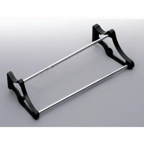 Полиця взуття хр/чорн кр-туфелька ,дл.700-1100мм ДС - 12002