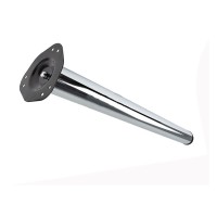 Опора для столу 1100*60 мм G2 хром сталеве верхнє кріплення DC SL