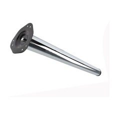 Опора для столу 1100*60 мм G2 хром сталеве верхнє кріплення DC SL