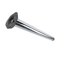 Опора для столу 820*60 мм G2 хром сталеве верхнє кріплення DC SL