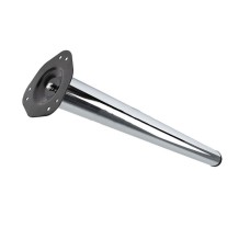 Опора для столу 820*60 мм G2 хром сталеве верхнє кріплення DC SL