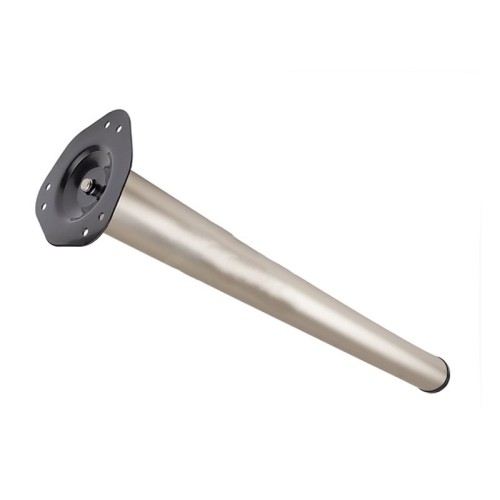 Опора для столу 1100*60 мм G5 нікель матовий сатин сталеве верхнє кріплення DC SL-15430