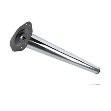 Опора для столу 710*60 мм G2 хром сталеве верхнє кріплення DC