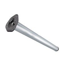 Опора для столу 710*60 мм G6 хром матовий алюміній сталеве верхнє кріплення DC SL