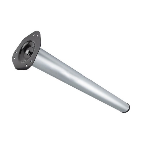 Опора для столу 710*60 мм G6 хром матовий алюміній сталеве верхнє кріплення DC SL - 15443