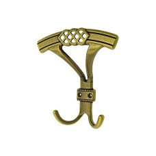 Крючок мебельный W-122 G4 бронза старая DC SL