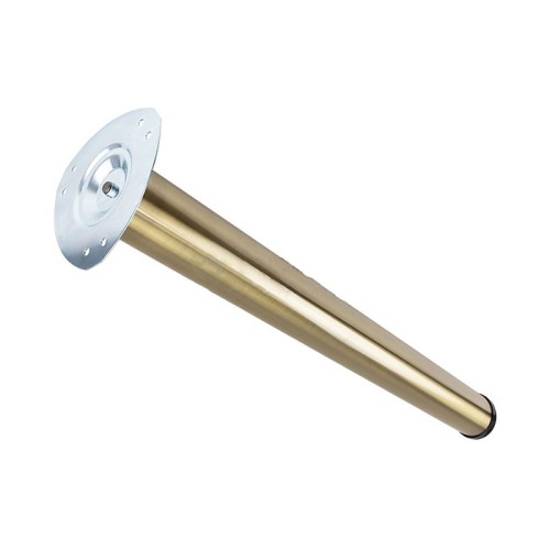 Опора для столу 710*60 мм AB латунь сталеве верхнє кріплення DC SL-15439