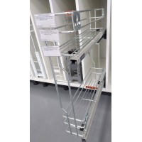 Корзина боковая cargo mini 150 L-450 метал хром VARIANT MULTI Rejs (без направляющих) WE03.7319.01.001