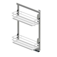 Карго бічне 150 праве хром/білий MAXIMA EVO II Rejs WE27.5438.08.374