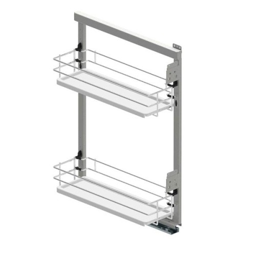 Карго бічне 150 праве хром/білий MAXIMA EVO II Rejs WE27.5438.08.374 - WE27.5438.08.374