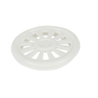 Заглушка вентиляційна д=40мм біла TE12.0202.05.013