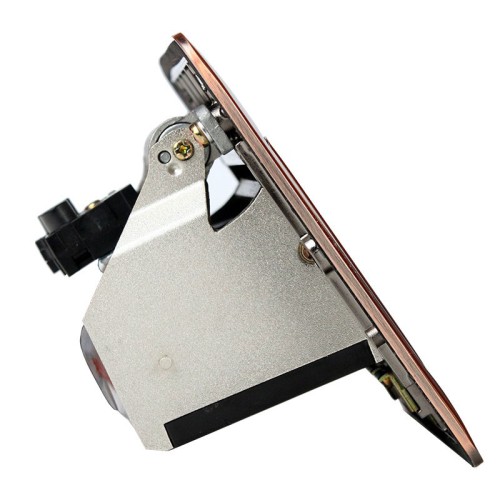 Розетка врізна для підлоги із заземленням +2USB - EH-F007