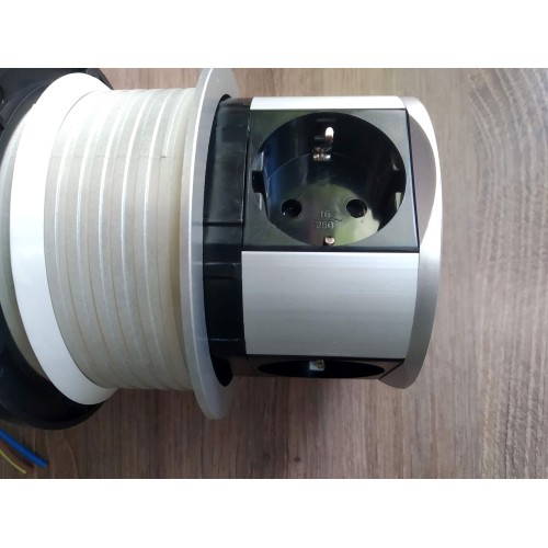 Компактна меблева розетка EH-AR-302 - EH-AR-302