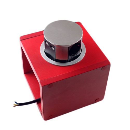 Компактна меблева розетка EH-AR-302 - EH-AR-302
