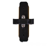 Конектор для трекового LED світильника прямий чорний