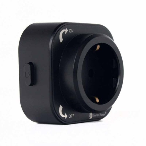 Розетка трекова С/З Pandora Black 16A IP40 - EH-PT-001B