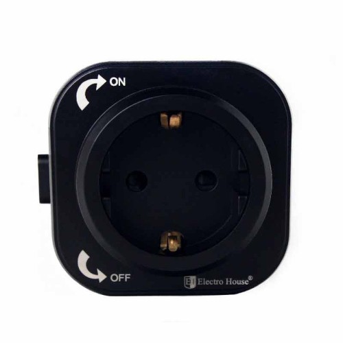 Розетка трекова С/З Pandora Black 16A IP40 - EH-PT-001B