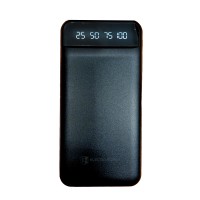 Power Bank EH-P-02-B 20000 mAh з ліхтариком та Type-C, чорний