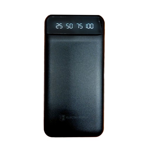 Power Bank EH-P-02-B 20000 mAh з ліхтариком та Type-C, чорний - EH-P-02-B