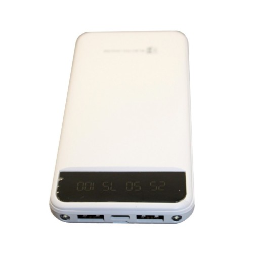 Power Bank EH-P-01-W 10000 mAh з ліхтариком та Type-C, білий - EH-P-01-W