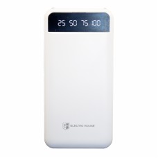 Power Bank EH-P-02-W 20000 mAh з ліхтариком та Type-C, білий