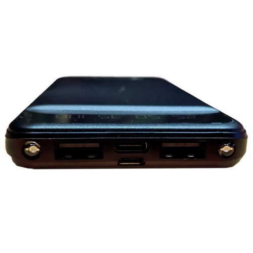 Power Bank EH-P-01-B 10000 mAh з ліхтариком та Type-C, чорний - EH-P-01-B