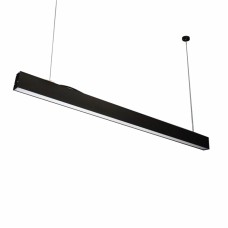 LED світильник офісний чорний 40Вт SMD5730, 3000K/4000K/6000K, 3200 Лм